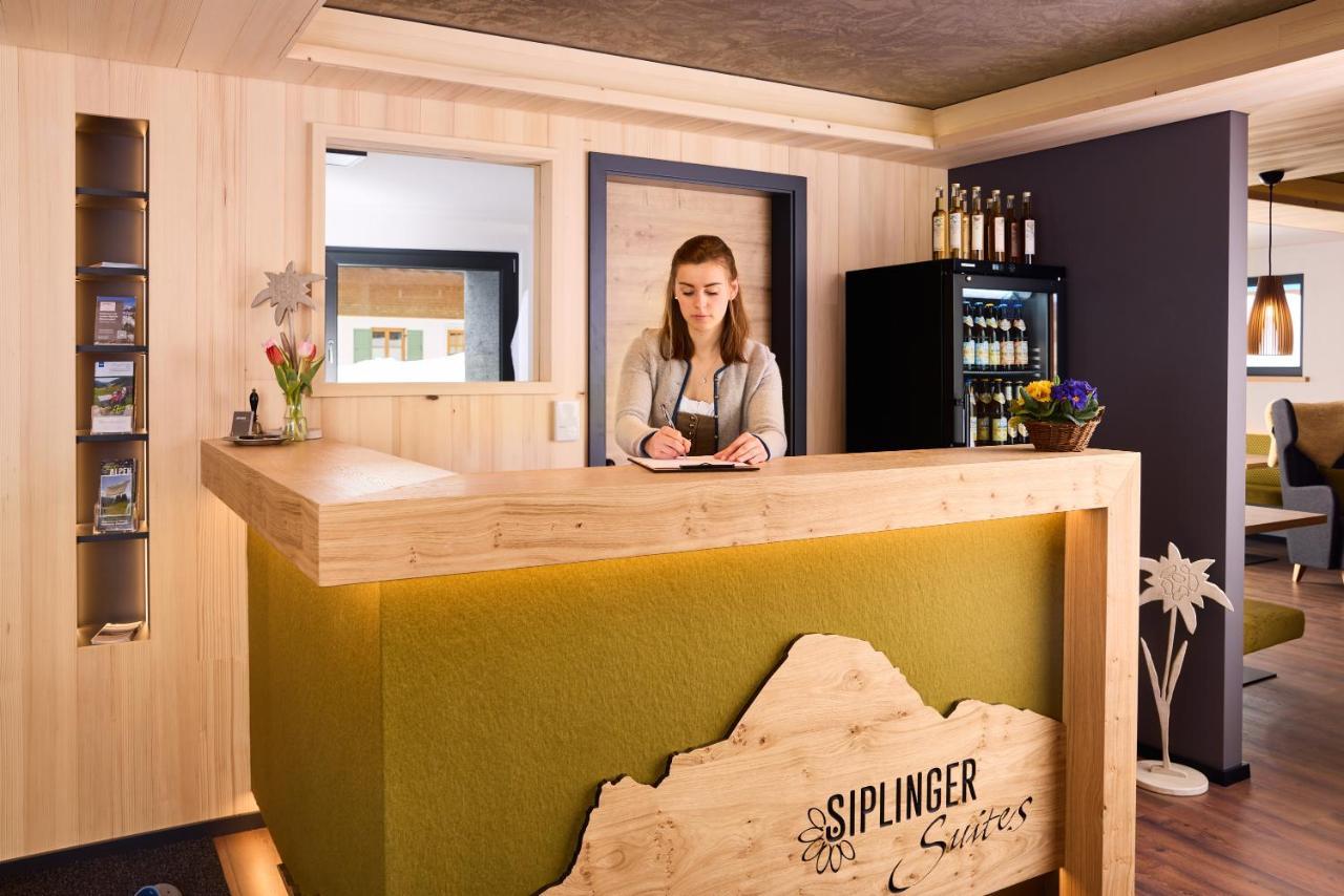 Siplinger Suites - Ferienwohnungen - Sauna Und Fitness Balderschwang Exteriör bild