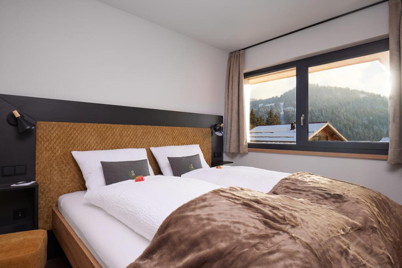 Siplinger Suites - Ferienwohnungen - Sauna Und Fitness Balderschwang Exteriör bild