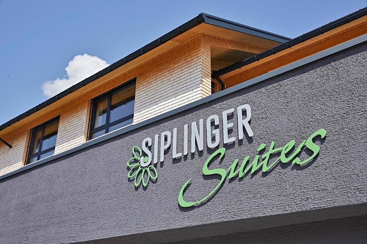Siplinger Suites - Ferienwohnungen - Sauna Und Fitness Balderschwang Exteriör bild