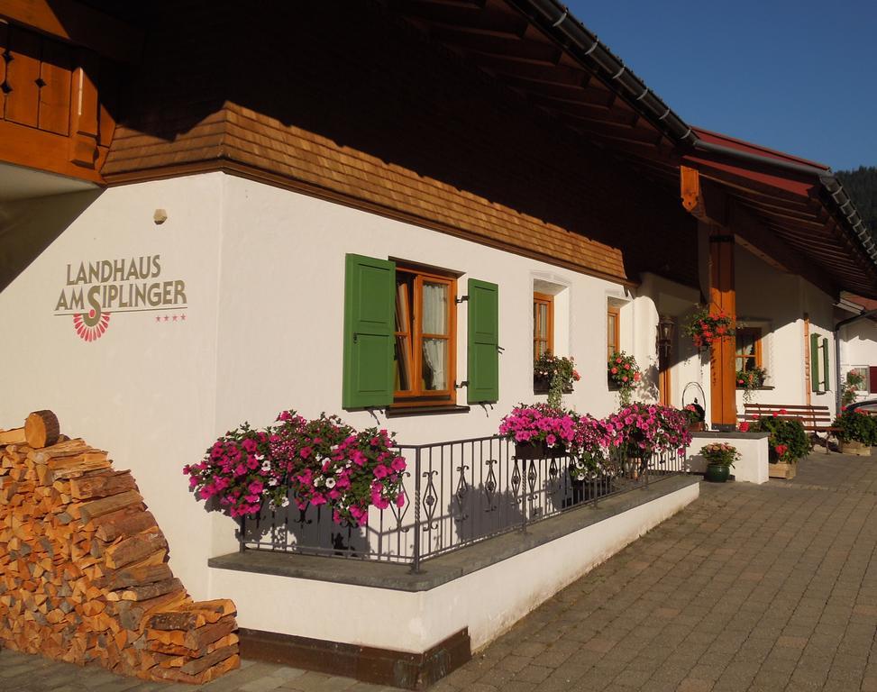 Siplinger Suites - Ferienwohnungen - Sauna Und Fitness Balderschwang Exteriör bild